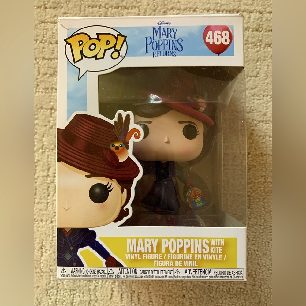 Mary Poppins with Kite Pop Funko